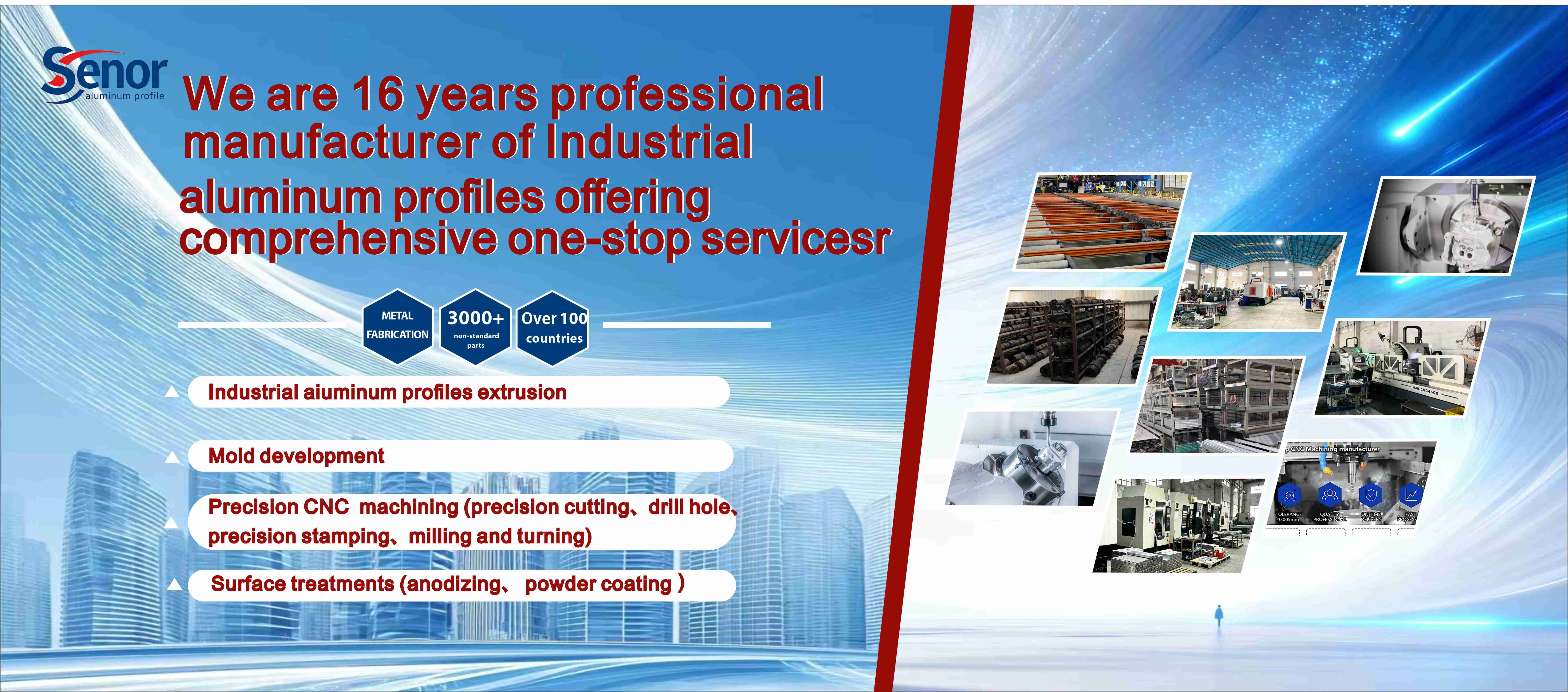China Foshan Senor Aluminum profile